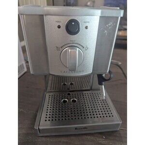 Breville The Café Roma Espresso Machine - Brushed Stainless Steel Read